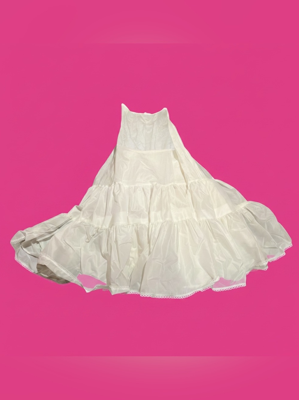 Vintage 60s ball gown slip